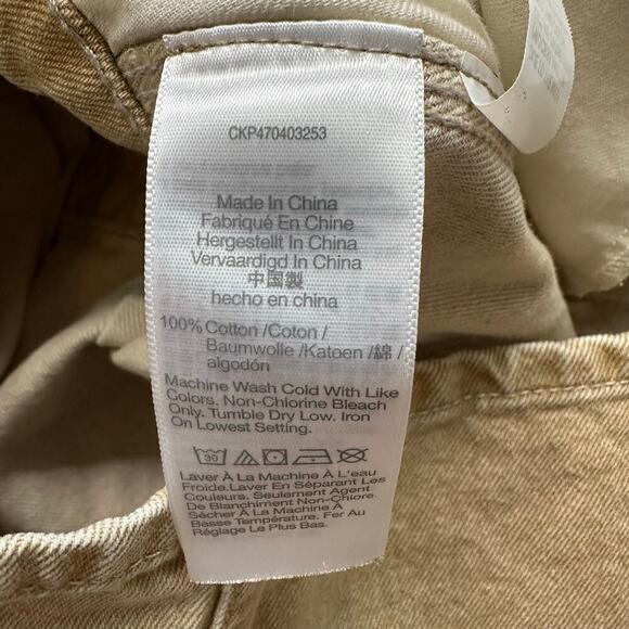 Madewell Tan Denim Jacket Dress - Picture 6 of 8